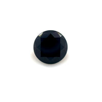 8mm Round Black Spinel