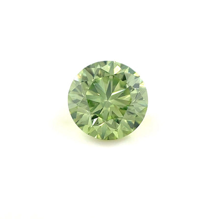 7mm Exceptional Ice Green Diamond Round