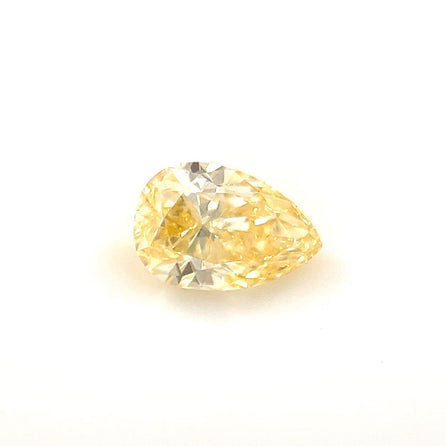 0.99 Carats Pear 7.54 x 5.79 x 3.10 Premium Yellow Diamond