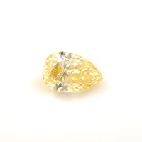 0.74 Carats Pear 6.82 x 4.49 x 3.33 Premium Yellow Diamond
