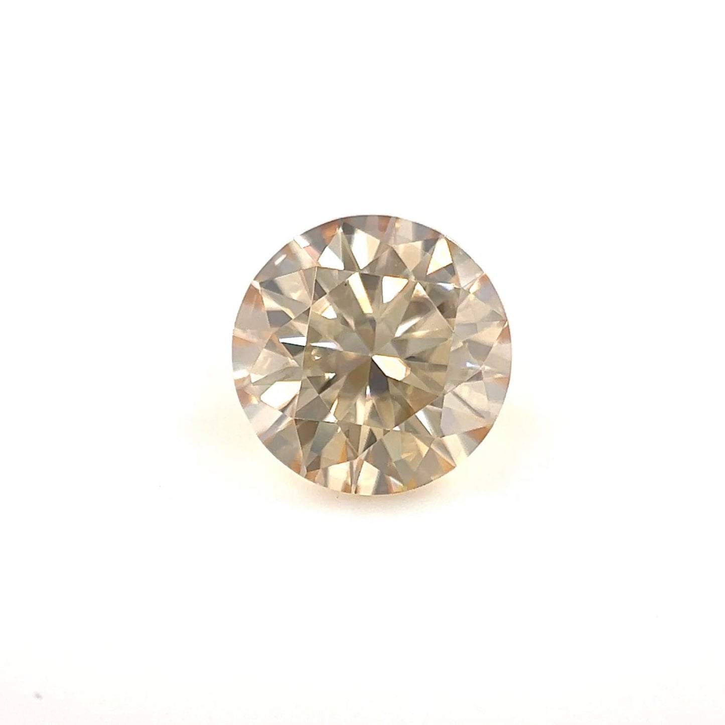 7mm Premium Round Brown Moissanite