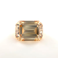 8.0x6.0 Premium Emerald Brown Moissanite