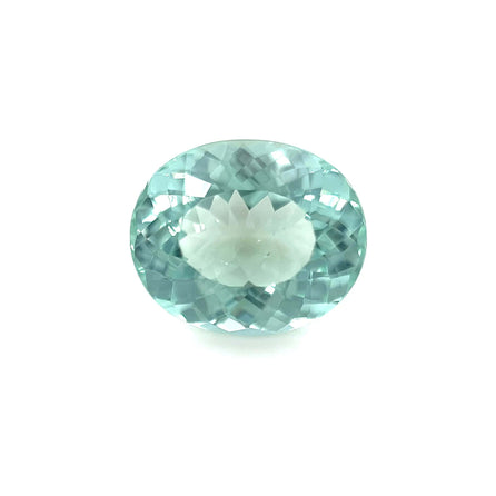 11.76x9.76x6.04 Oval Sea Green Tourmaline