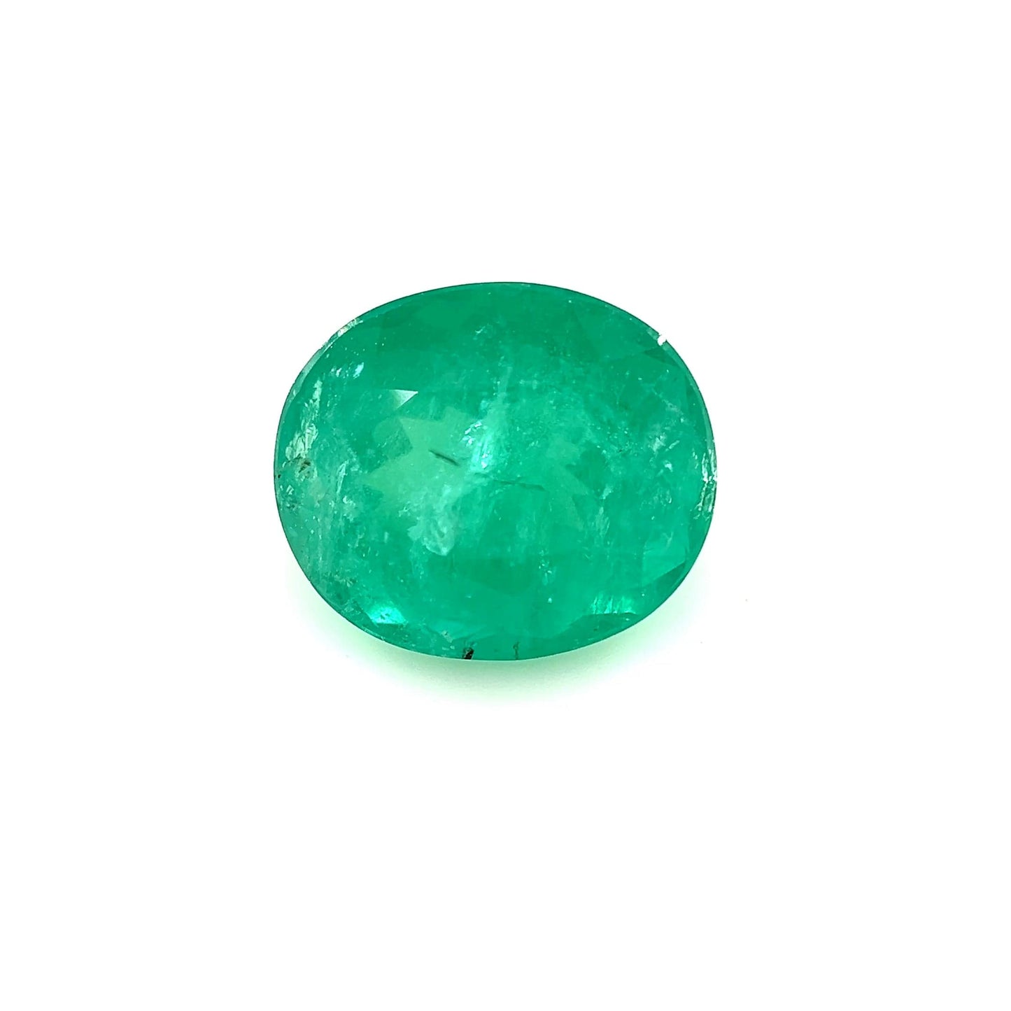 3.60Cts Better Oval Emerald