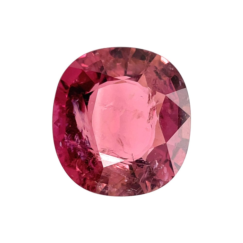 17.4x16.2 Cushion Rubellite Tourmaline