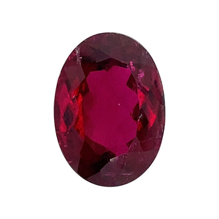 14x10mm Oval Rubellite Tourmaline