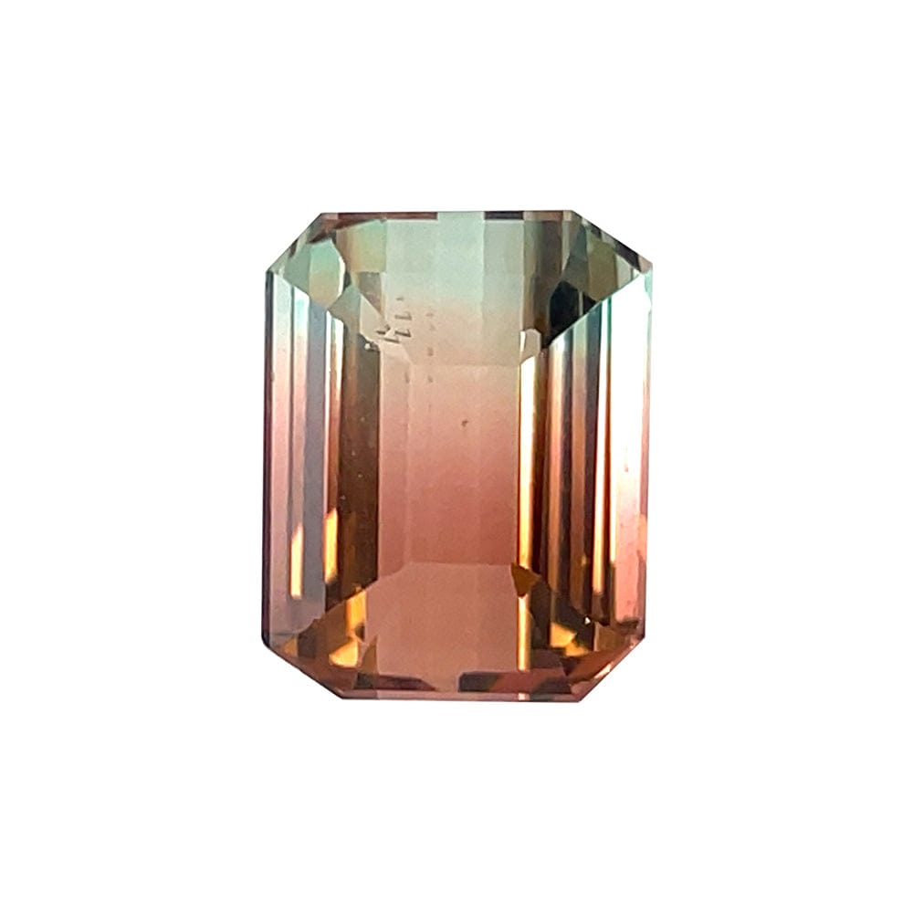9.90x7.70 Bi-Color Emerald Tourmaline