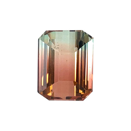 9.90x7.70 Bi-Color Emerald Tourmaline