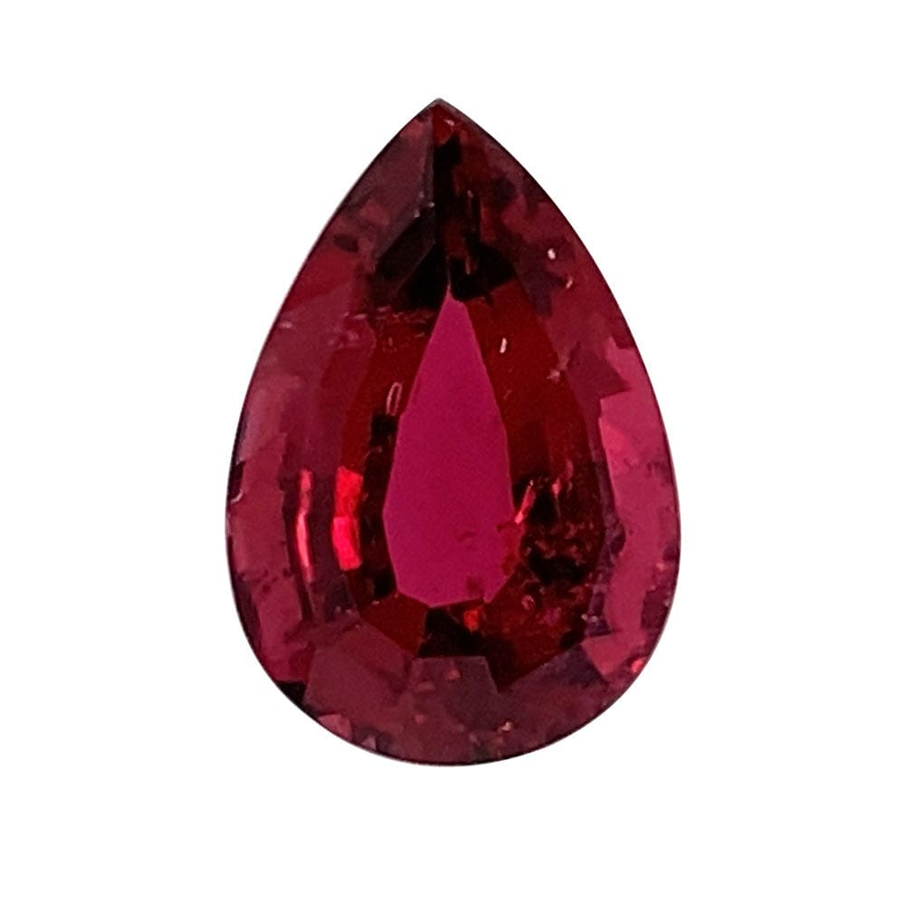 13.1x9.0 Pear Rubellite Tourmaline