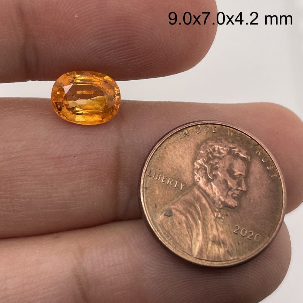 9x7 Oval Garnet Spessartite