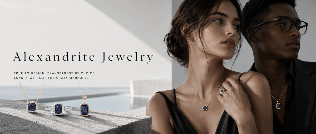 Alexandrite jewelry