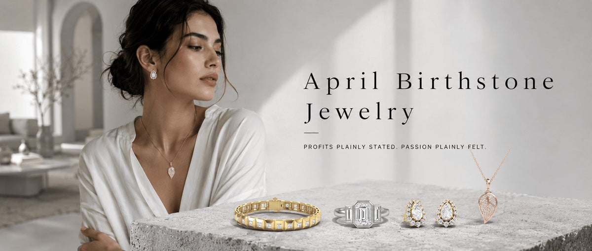 April birthstone jewelry