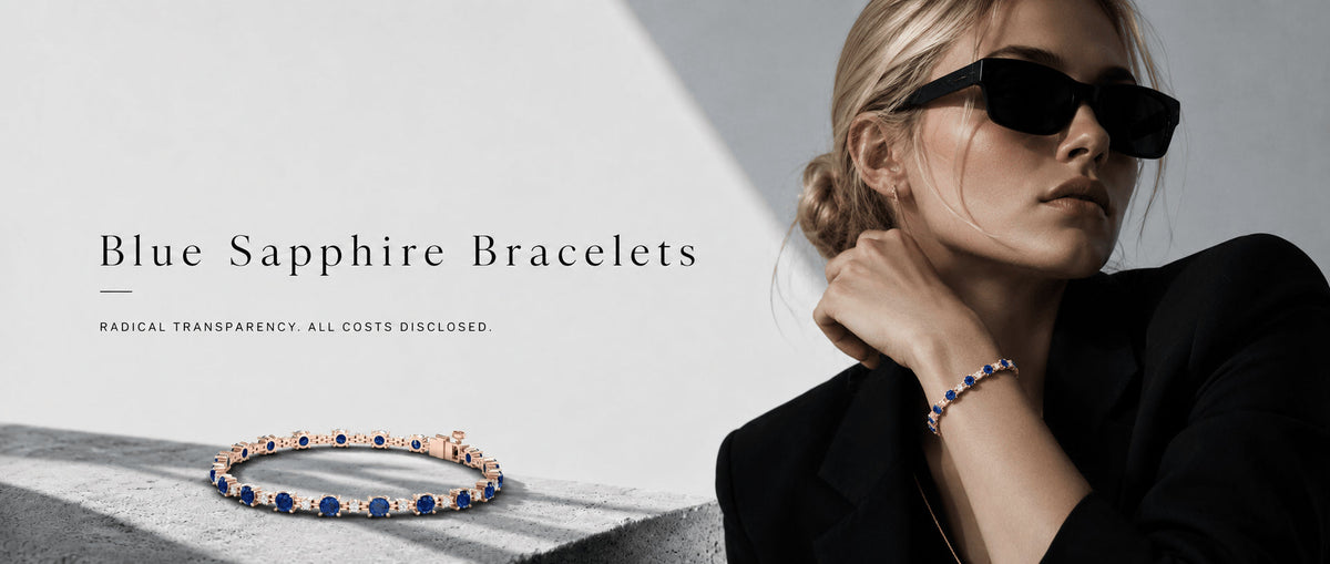 Blue sapphire bracelets