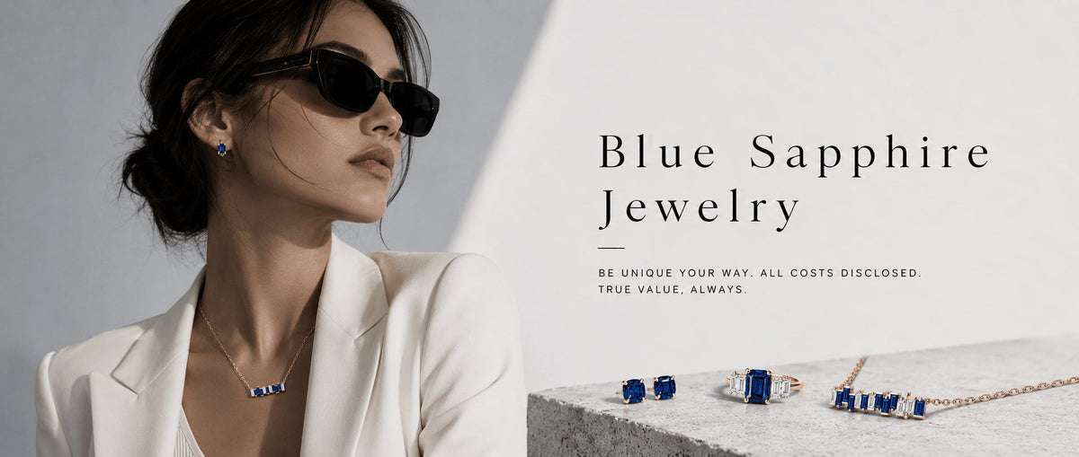 Blue sapphire jewelry