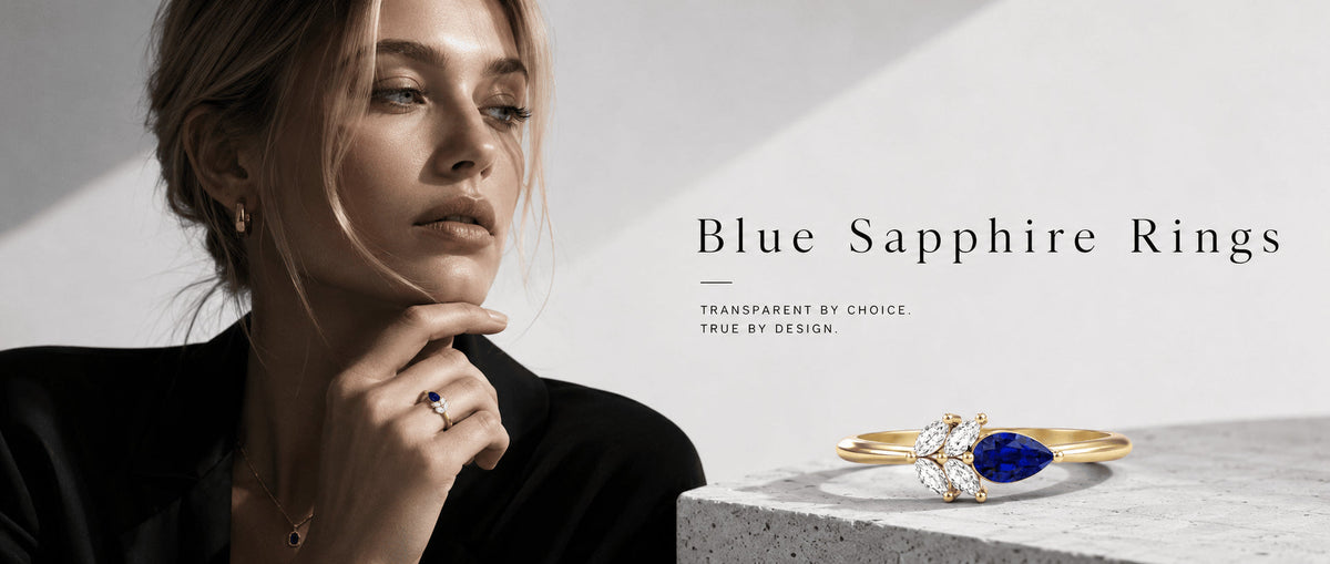 Blue sapphire rings
