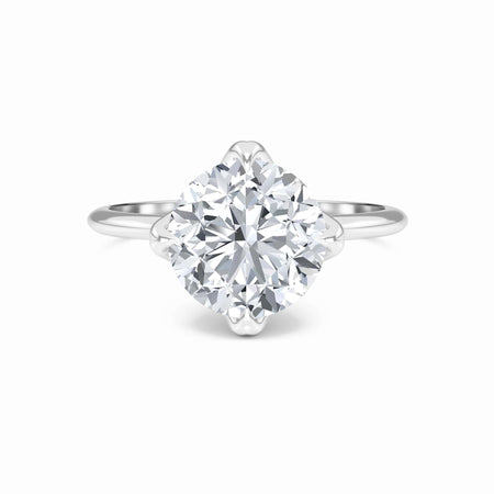 Round Solitaire Certified Lab Diamond Engagement Ring - Srimayi