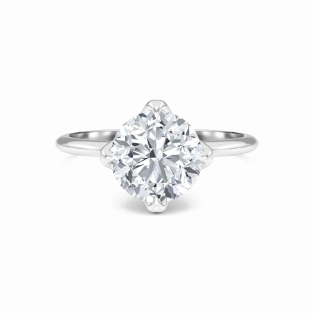 Round Solitaire Certified Lab Diamond Engagement Ring - Srimayi