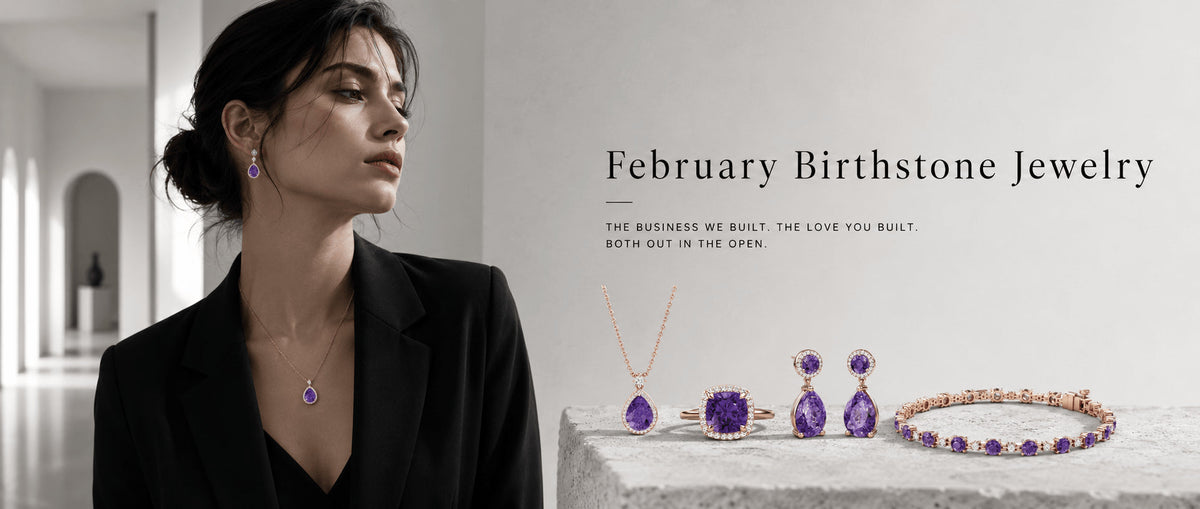 February birthstone jewelry