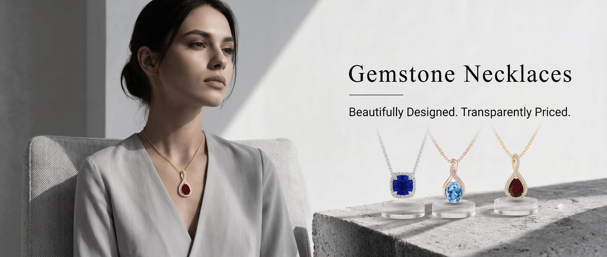 Gemstone necklaces