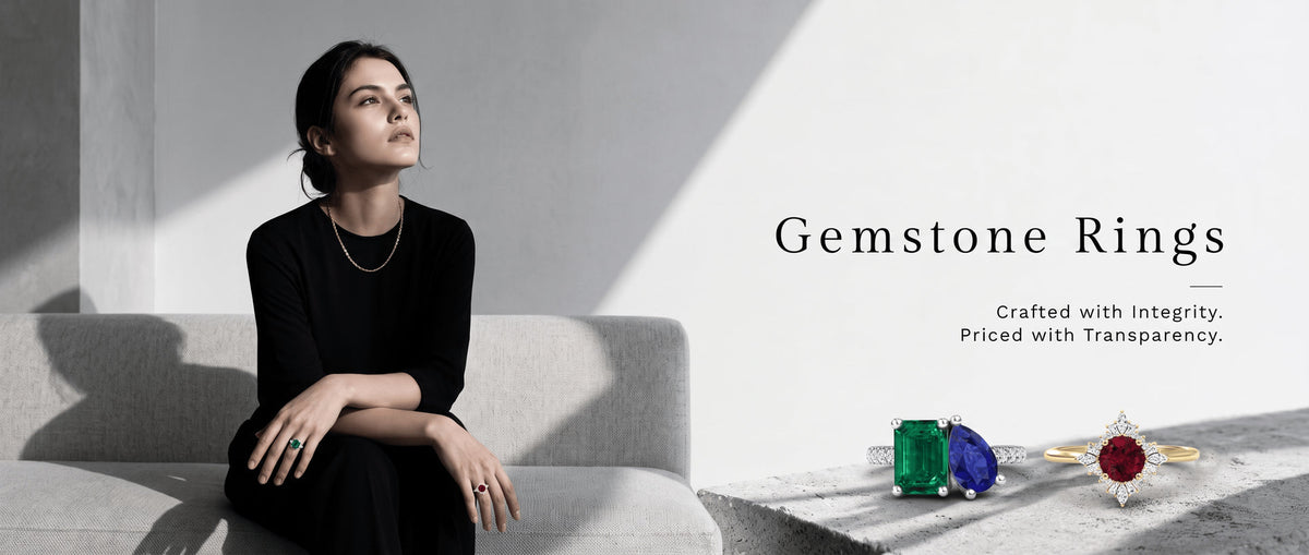 Gemstone rings