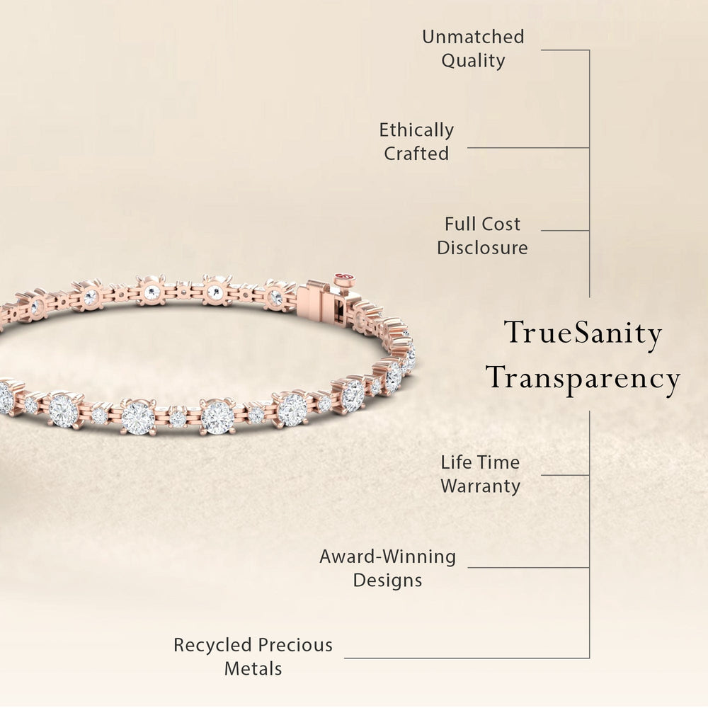 Diamond Tennis Bracelet - Natalia