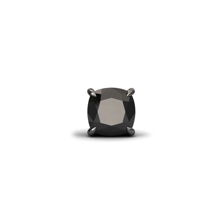 Black Diamond Men's Stud Earrings - Deborah