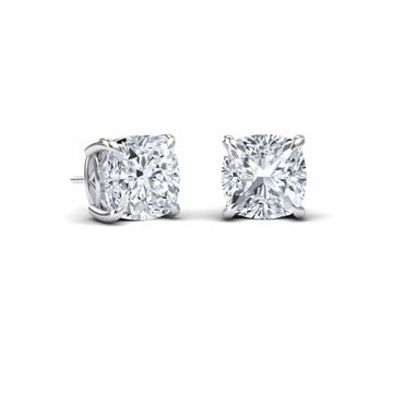 Moissanite Stud Earrings - Deborah