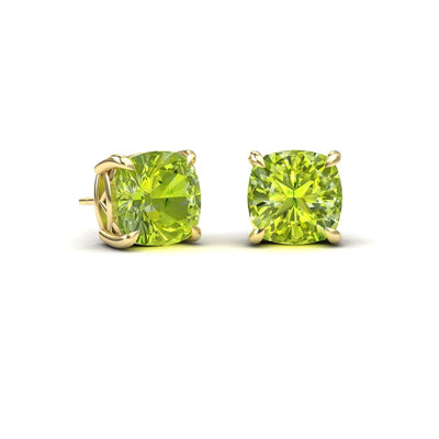 Peridot Stud Earrings