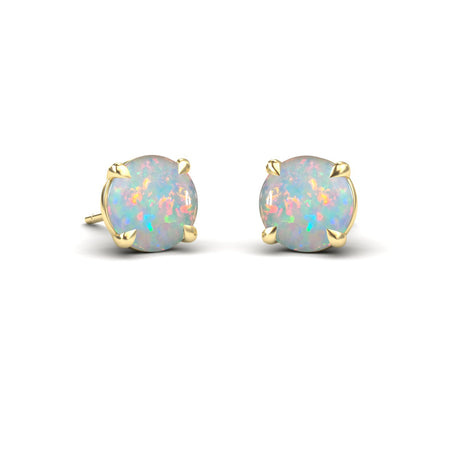 Opal Stud Earrings - Gauri