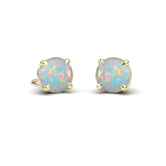 Opal Stud Earrings - Gauri