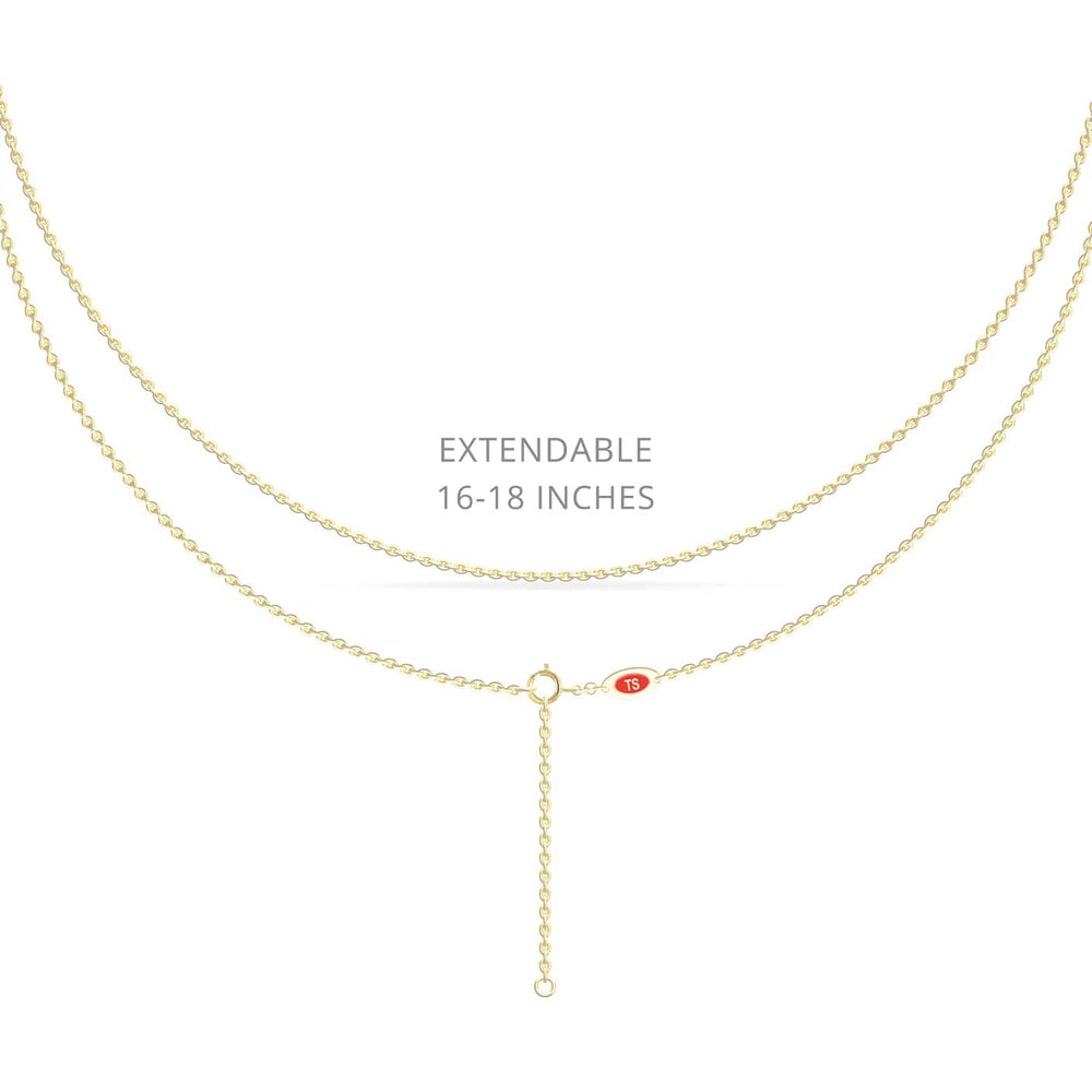 Amethyst Solitaire Necklace - Aaradhya
