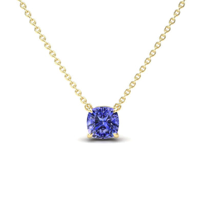 Tanzanite Solitaire Necklace