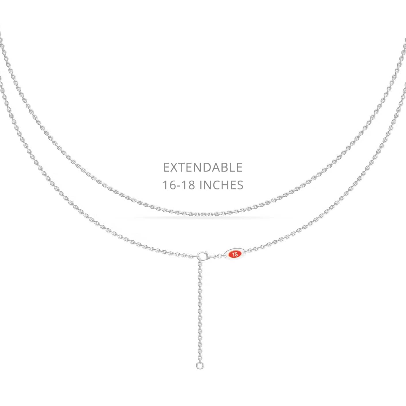 Aquamarine & Diamond Halo Necklace - Eileen
