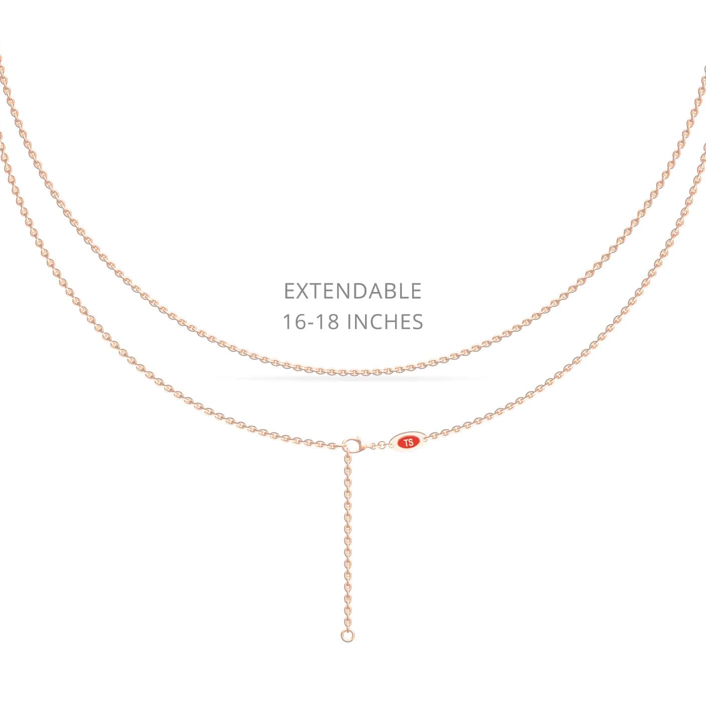 Lab Grown Ruby & Diamond Halo Necklace - Fabiola