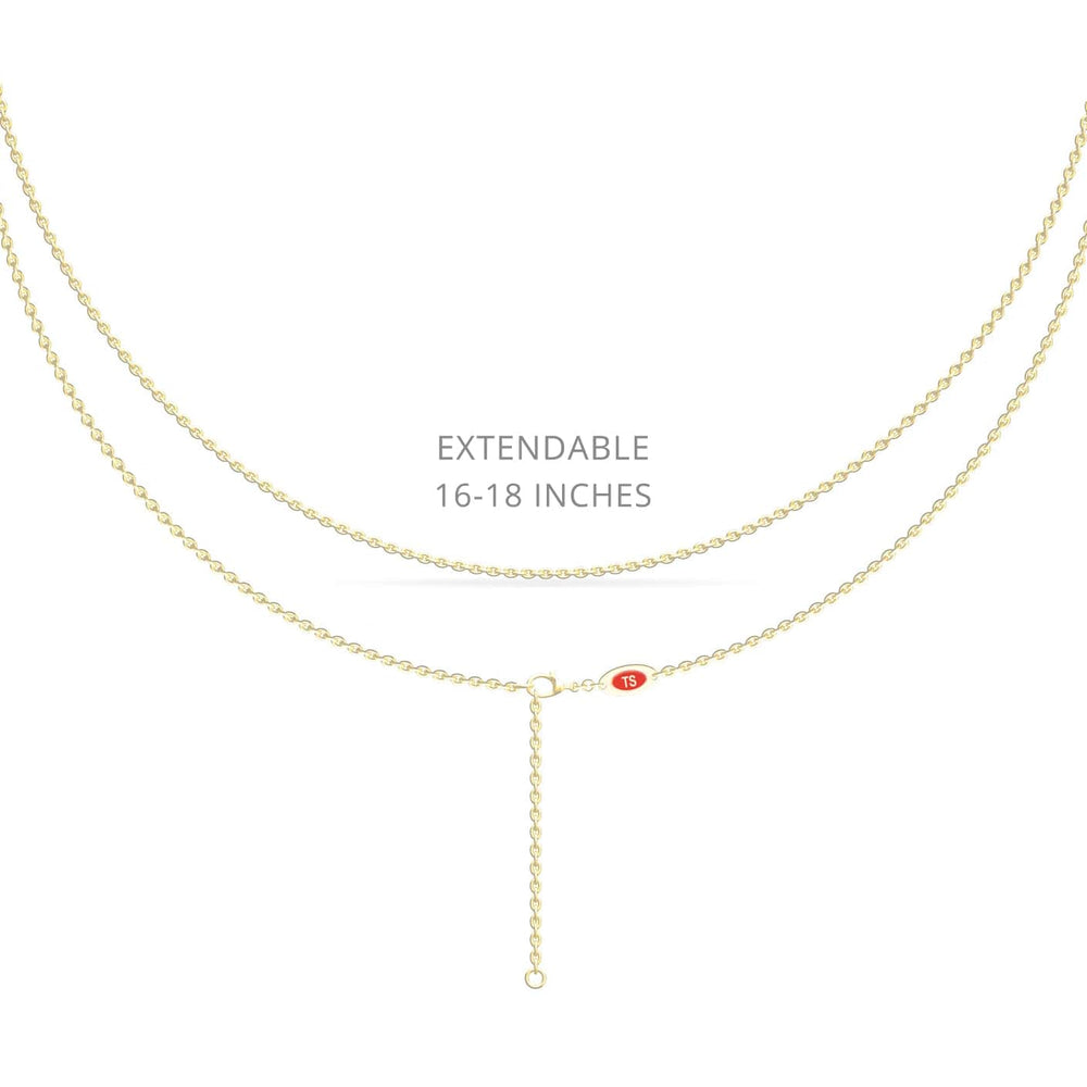 Tanzanite & Diamond Infinity Twist Necklace - Maddison