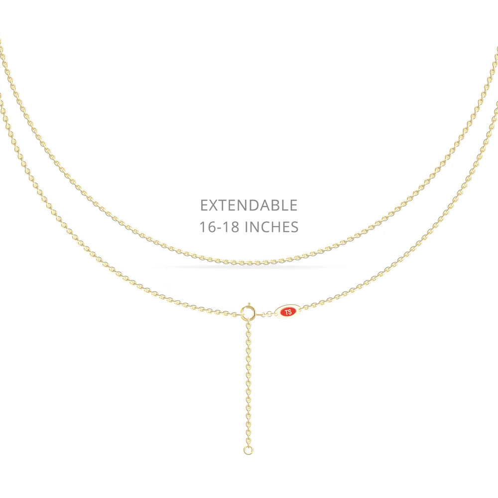Roshni London Blue Topaz & Aquamarine Three Stone Drop Necklace