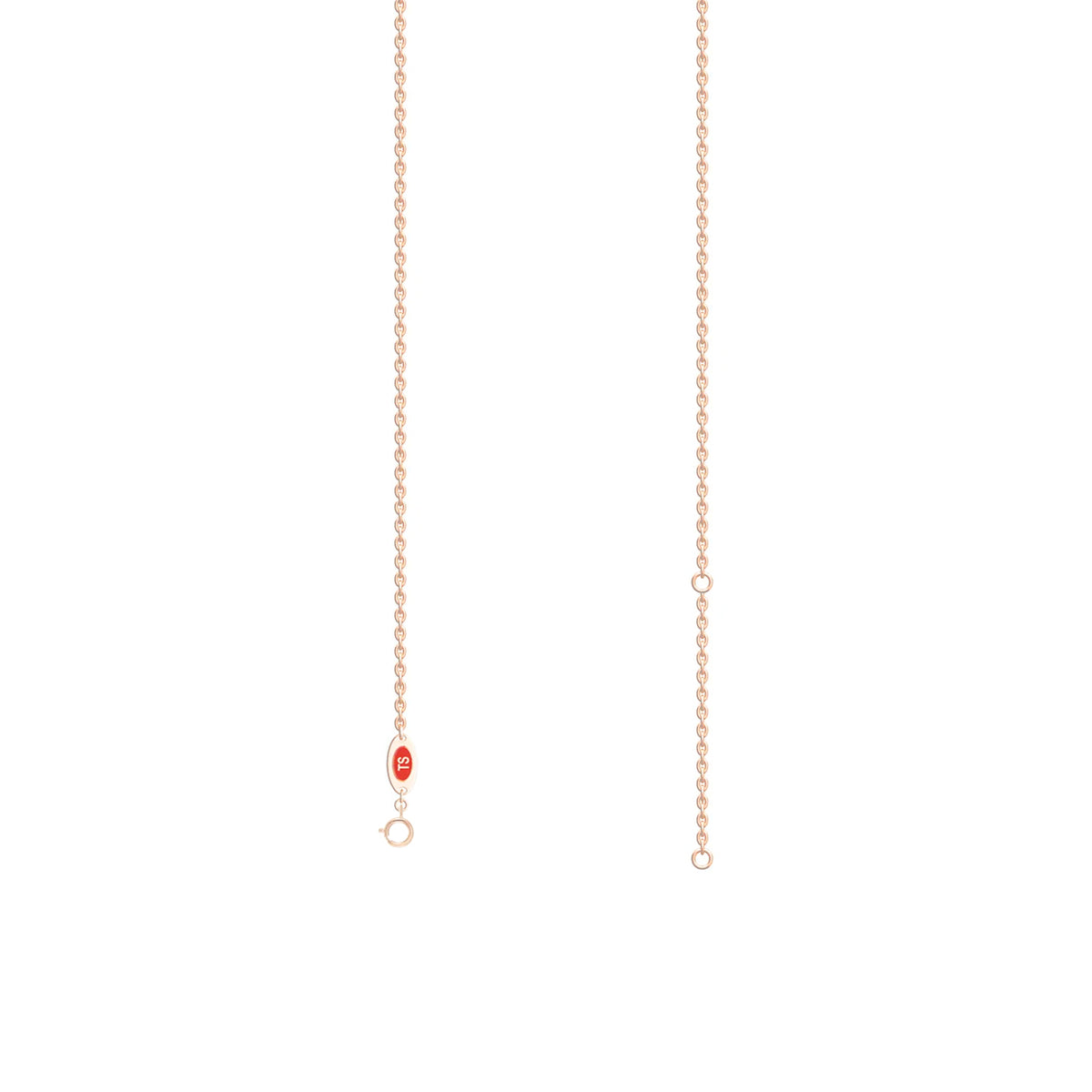 Roshni Lab Grown Emerald & Diamond Three Stone Drop Necklace