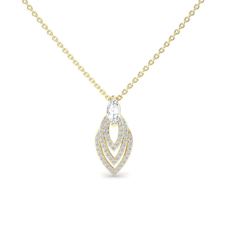 Lab Grown Diamond Layered Necklace - Salma