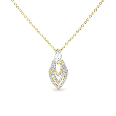 Lab Grown Diamond Layered Necklace - Salma