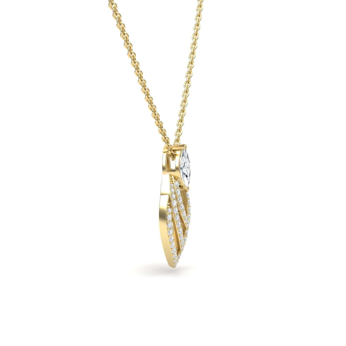 Lab Grown Diamond Layered Necklace - Salma