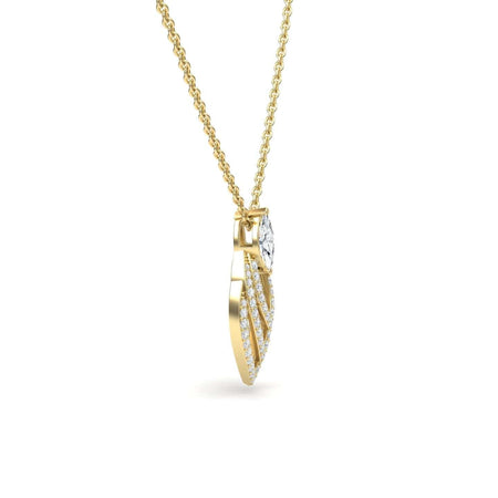 Lab Grown Diamond Layered Necklace - Salma