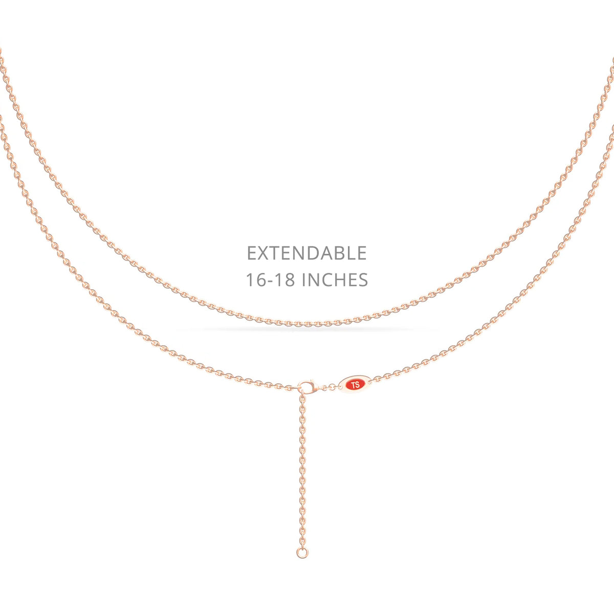 Aquamarine Four Prong Solitaire Necklace - Kirsten