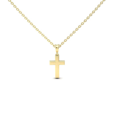 Minimalist Gold Cross Necklace
