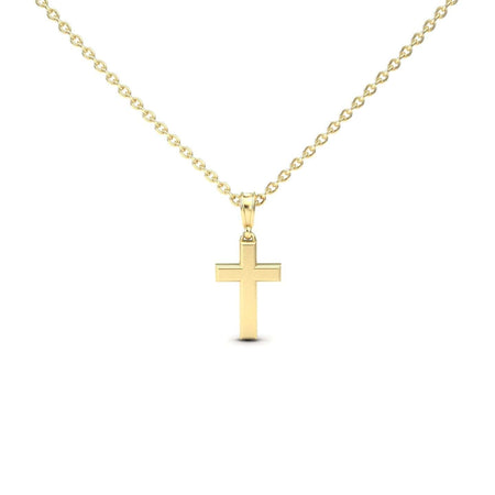 Minimalist Gold Cross Necklace - Delilah