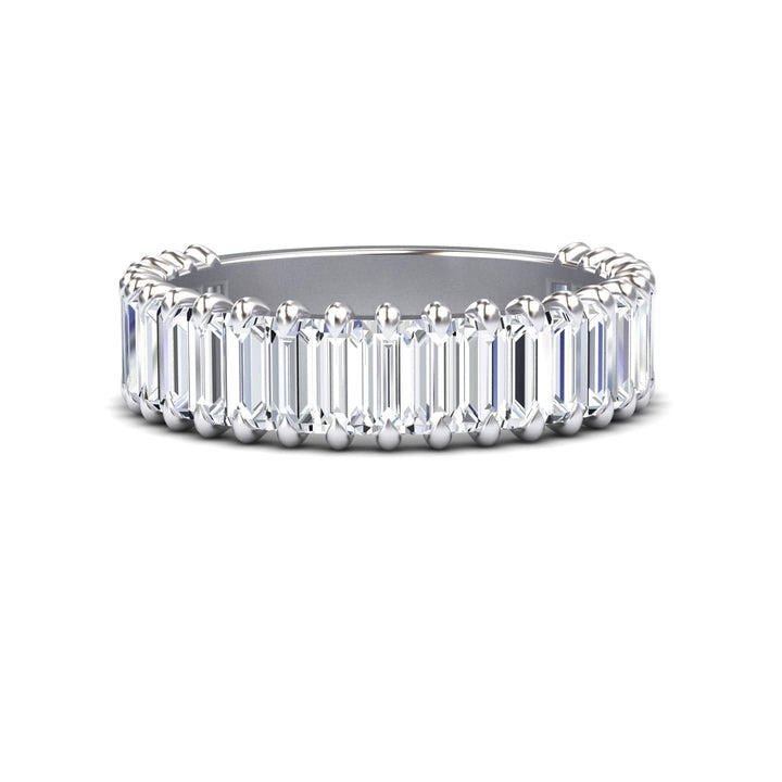 White Diamond Classic Eternity Band - Sabina