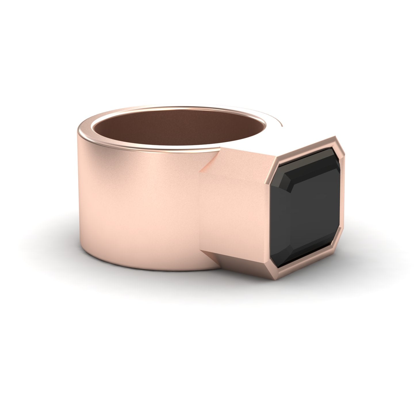 Black Onyx Statement Ring - Aparna