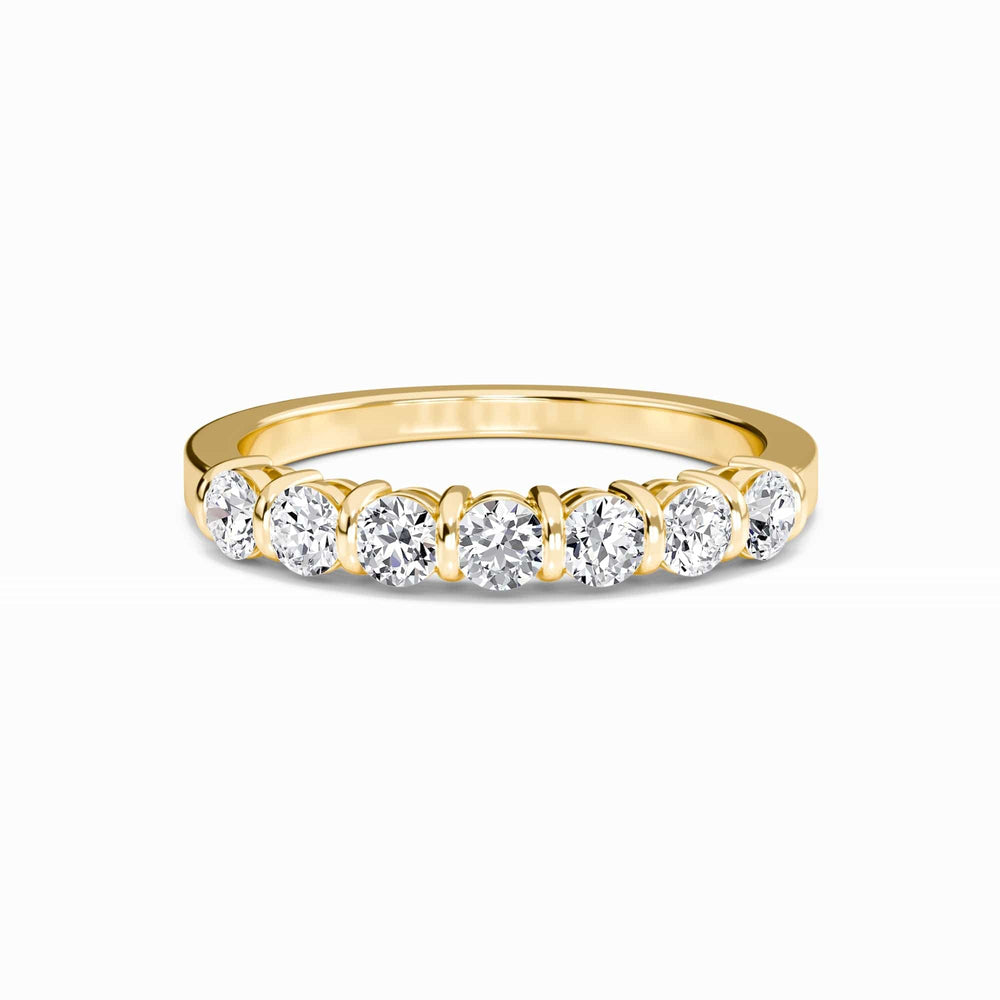 Classic 7-Stone Diamond Anniversary Band - Alexa