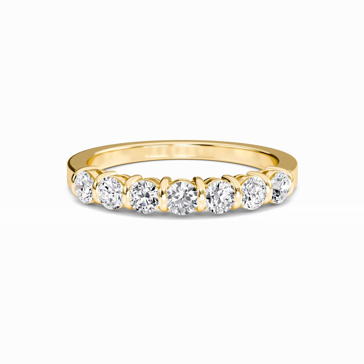 Classic 7-Stone Diamond Anniversary Band - Alexa