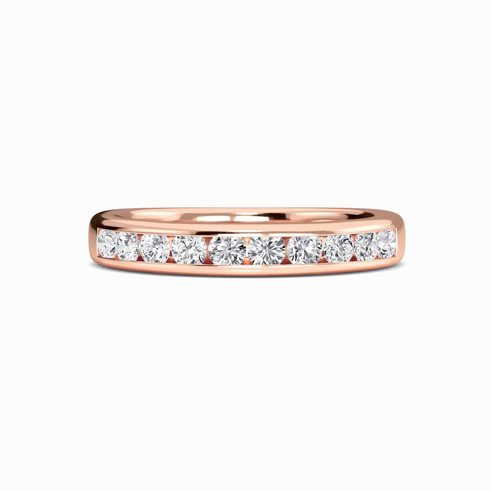 Classic Channel-Set Diamond Band - Ishita
