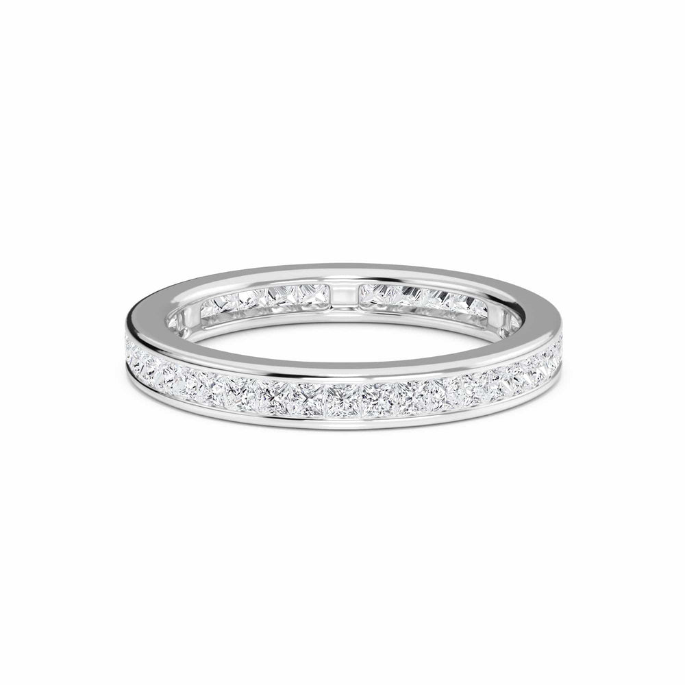 Channel-Set Diamond Eternity Band - Eloise